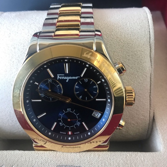 ferragamo men's 1898 watch